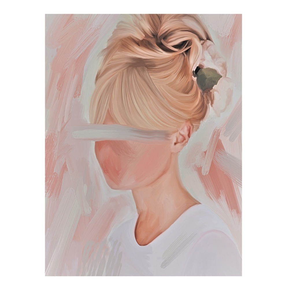 FRAMED BRIGITTE BARDOT PAINTING
